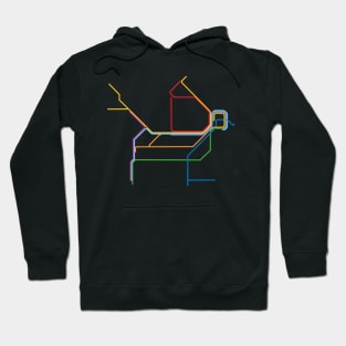 Sydney Train Map Hoodie